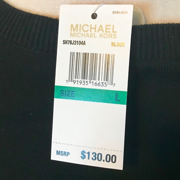 ⭐️FINAL DAY⭐️ Michael Kors Black Sweater NWT 💖 - Picture 6 of 7